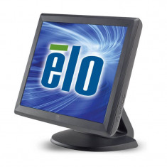 Monitor Touchscreen Refurbished Elo 1515L Negru, USB, Serial, Stand Original foto