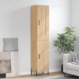 Cumpara ieftin Dulap &icirc;nalt, stejar sonoma, 34,5x34x180 cm, lemn prelucrat