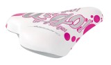 Sa Selle Bassano Lady Bike, 220x155mm, culoare alb/roz Cod:442607030RM