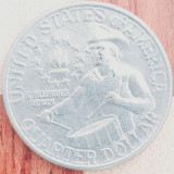 3368 USA SUA Statele Unite 1/4 Dollar 1976 1776 Quarter (Bicentennial) km 204, America de Nord
