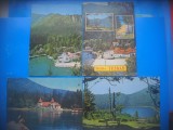 HOPCT LOT 3822 -IP- 4 CARTI POSTALE-BAILE TUSNAD -JUD HARGHITA-CIRCULATE, Circulata, Printata