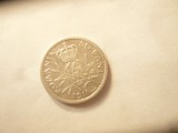 Moneda 50 Bani Argint 1911 Carol I, Calitate FB