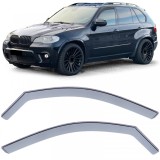 Deflector de vant, protectie &icirc;mpotriva ploii, protectie &icirc;mpotriva vantului, negru, potrivit pentru BMW X5 E70 F15 07-18 Performance AutoTuning