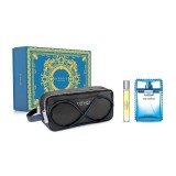 Set cadou Versace Man Eau Fraiche pentru bărbați 100 ml EDT + EDP 10 ml + trusă de toaletă