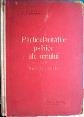 Particularitățile psihice ale omului vol. II - Aptitudinile foto