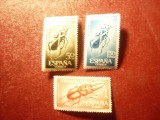 Serie Fernando Poo colonie spaniola 1965 Insecte, 3 valori, Nestampilat