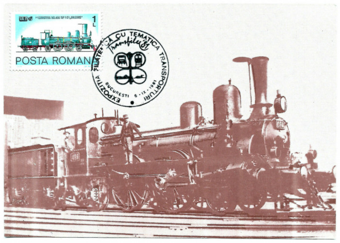 CP LOCOMOTIVA CU ABUR NR. 486, TIP 1-B-1 &quot;ORLEANS&quot;, CONSTRUITA IN ANUL 1893