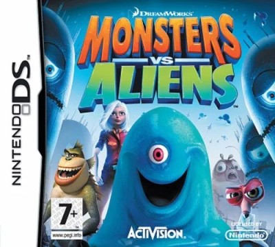 Joc Nintendo DS Monsters Vs Aliens foto