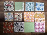 (12) Lot 12 șervețele vintage de colecție - modele deosebite