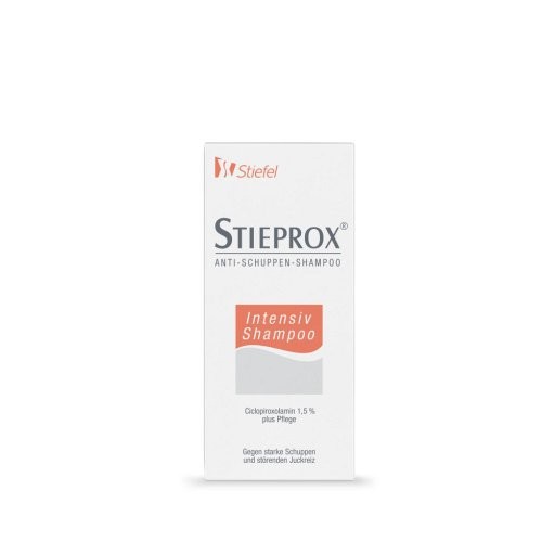 Sampon anti-matreata Stieprox Intensiv, cu ciclopiroxolamina, Stiefel, 100 ml