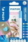 Set Pintor Pastel EF Mix 6 culori set, Pilot