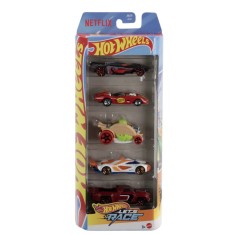 SET 5 MASINI HOT WHEELS LETS RACE foto