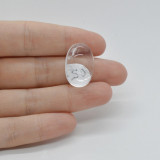 Cabochon cristal de stanca 23x15x8mm c24