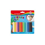 Batoane plastilina,12 culori,160g,+3 ani