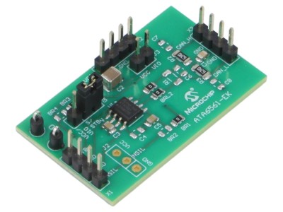 Kit evaluare Microchip UART CAN cu componenta ATA6561 foto