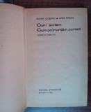 myh 419s - Ciobanu - Sfirlea - Cum scriem - Cum pronuntam corect - ed 1970
