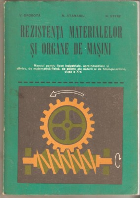 Rezistenta materialelor si organe de masini foto