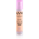 NYX Professional Makeup Bare With Me Concealer Serum hidratant anticearcan 2 in 1 culoare 2.5 Medium Vanilla 9,6 ml