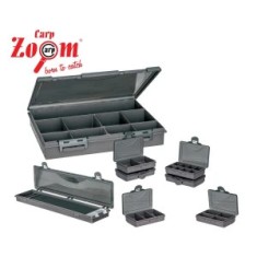 SET CUTII CARP ZOOM 7+1 TACKLE BOX 36X29X6CM foto