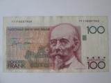 Belgia 100 Francs 1982 in stare buna