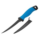 Cumpara ieftin Cutit filetat dezosat Ideallstore, lama otel inoxidabil, 15.7cm, maner plastic cauciucat, albastru