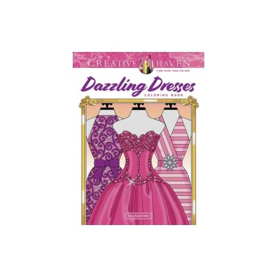 Creative Haven Dazzling Dresses Coloring Book foto