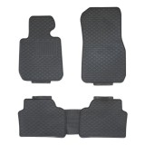 Cumpara ieftin Set Covorase Auto Cauciuc Umbrella, Compatibile BMW Seria 3 (F30) (2012-), 5 Bucati, Negre, Anti-alunecare