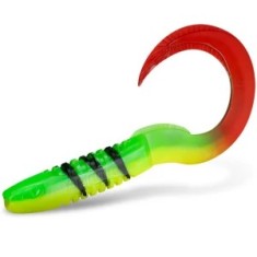 Shad Duo Pack Delphin Twistax Eeltail Uvs, Perchy, 15cm, 30buc/pac foto