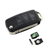 Cheie Auto Briceag cu Cip si Telecomanda Volkswagen Golf 5