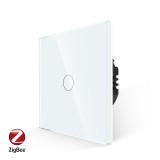 Intrerupator Simplu cu Touch din Sticla LUXION, protocol ZigBee SmartElectro IntelligentHouse