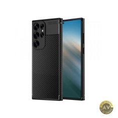 Husa pentru Samsung Galaxy S25 Ultra S938 Techsuit CarbonFiber Neagra