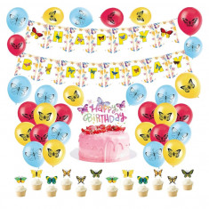 Set decorațiuni petrecere copii Fluturași
