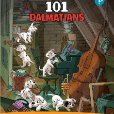 Disney 101 Dalmatians. Pearson English Kids Readers. A1 + Level 3 with online audiobook - Paperback brosat - Marie Crook - Pearson