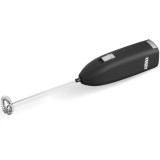 Aparat electric pentru spumat laptele Xavax 00111258, cu baterie, otel inoxidabil, negru