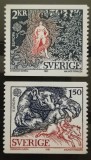 BC291, Suedia 1981, serie folclor, europa cept, Nestampilat