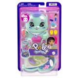 POLLY POCKET SET GENTUTA ANIMALUT PISICUTA MARINAR CU ACCESORII, Mattel