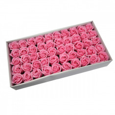 Trandafiri Sapun 5cm Medium Pink foto