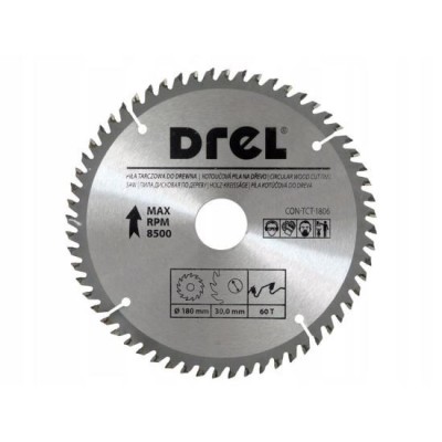 Disc circular vidia, 60 dinti, 180 mm,&amp;nbsp;Drel foto