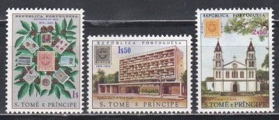 Sao Tome si Principe 1970 - Centenarul timbrelor din Sao Tome și Principe, MNH foto