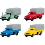 Camion in miniatura goki opel blitz 1952 die-cast cu mecanism pull-back 12 cm