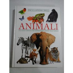 ENCICLOPEDIA DEGLI ANIMALI UNA GUIDA COMPLETA PER COMPRENDERE IL MONDO DEGLI ANIMALI - testi di David Burnie