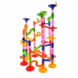 Pista Bile 3D Kruzzel, 105 Piese, Multicolor, 30 Bile, 35x40 cm, Joc Educativ Constructie, Copii 3+