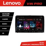Navigatie dedicata VW Skoda Seat Lenovo VW PRO ecran 9&quot; Qled Android 8 core 4+64 4G DSP 360 Wifi radio usb BT GPS carplay android auto CarStore Techno