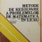 Metode de rezolvare a problemelor de matematica in liceu - 1982 - Eugen Onofras ($W51)