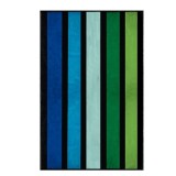 Prosop Plaja Bumbac 180x100 cm Dungi Verde/Albastru - Perfect pentru Mare si Piscina! Cod ATU-V4830