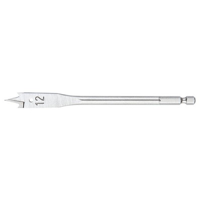 Burghiu plat pentru lemn 12,0x152mm GRAPHITE 57H218 HardWork ToolsRange foto