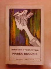 Marea bucurie - H. YVONNE STAHL foto