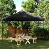 VidaXL Cort de petrecere pliabil Pop-Up, 292x292x315 cm, negru