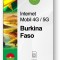eSIM Internet Burkina Faso, valabil 30 zile, trafic 3 GB, Standard