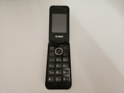 Telefon mobil Alcatel 2051D, Dual Sim, Alb folosit foto
